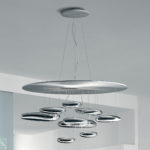 Lampada Artemide Mercury Sospensione Cromo lucido