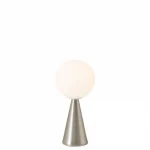 Lampada Fontana Arte Bilia Bianca/Nichelato Satinato