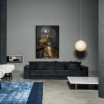 Quadro Pomart Gold Woman 80x120